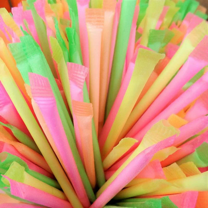 PAILLES CANDY POUDRE CITRIQUE x 10