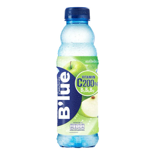 B’lue Pomme 500ml - Boisson Thaïlande Aromatisée À La Pomme