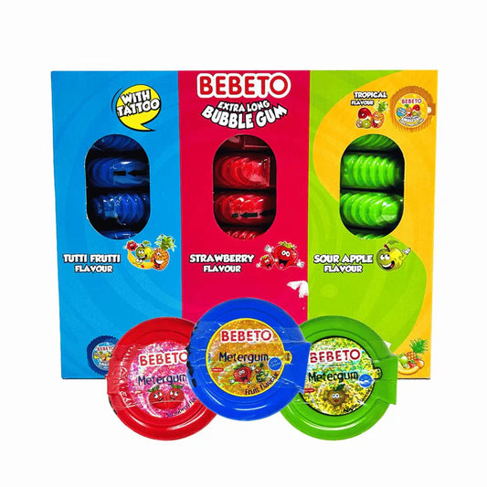BEBETO EXTRA LONG BUBBLEGUM (x1)